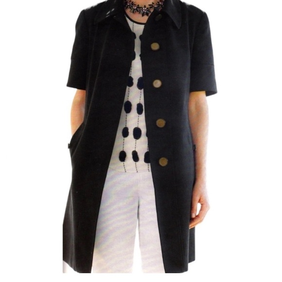 Coldwater Creek Jackets & Blazers - Coldwater Creek Chic Short Sleeve Coat/jacket Size 10